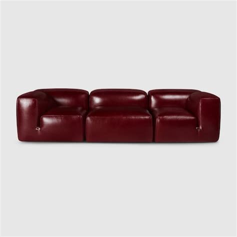 gucci rosso ancora sofa.